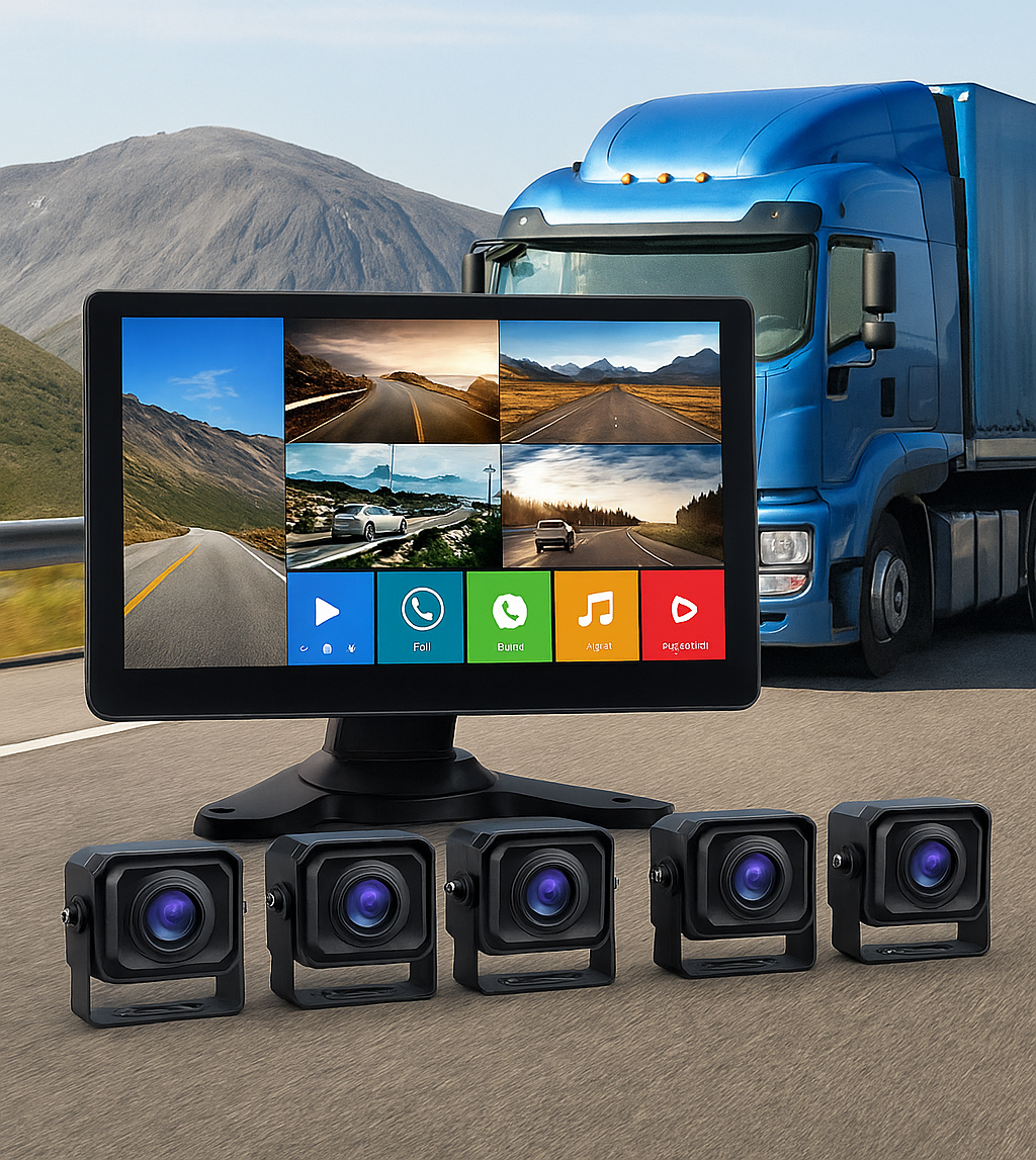دوربین کامیون با مانیتور 10 اینچی